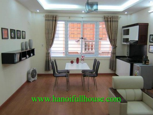 Cheap serviced apartment in Thuy Khue street for rent